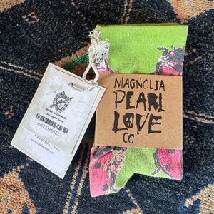 Magnolia Pearl Ladybug Socks NWT